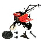 Motobineuse motoculteur 7cv avec accessoires roues 500x10