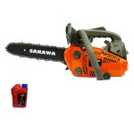 Sakawa - tron�onneuse moteur � essence 2 temps �p�e de 12 pouces + 1l huile