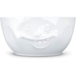 Magnifique saladier en porcelaine blanche tassen - hors contrôle Magnifique saladier en porcelaine blanche tassen - hors contrôle