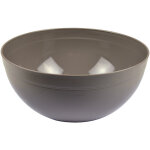 Saladier rond plastique 4. 2l taupe