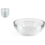 Saladier transparent gigogne 125 ml - lot de 6