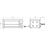 Salamandre cuisine professionnelle 610 x 330 mm - combisteel