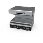 Salamandre inox  plafond mobile - hr fainca