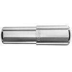 Salice - cache pour charni�re lapis - version : cache c�t� bras - d�cor : m�tal black brillant