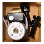 Nyl43 - 20p circulateur entraxe 130mm + raccords - salmson