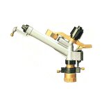 Salone - arroseur secteur  double canon 0 - 360 1 - 1 / 2 femelle