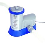 Pompe de filtration bestway mod. 58389 - capacit 5678 l / h - pour piscines - salon