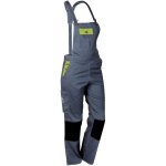 Salopette de travail femme gris et citron - fashion s�curit� - r�sistante, confortable et tendance - ...