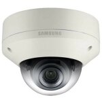 Cam�ra d�me ip plafond 3mp samsung compatible nvr r�seau poe snv - 8080p