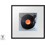 Samsung - enceinte sans fil music frame hw ls60d xe bluetooth noir