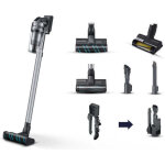 Samsung vs20b75acr5 aspirateur balai sans fil argent�