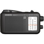 Mmr - 77 radio d'ext�rieur fm, am radio d'urgence manivelle, prot�g� contre les projections d'eau, lampe ...
