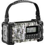 Sangean radio d'urgence dab + , fm aux, usb, bluetooth lampe de poche, rechargeable, fonction de charge ...