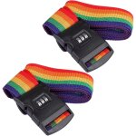 Sangle de bagage r�glable avec boucle sangle de valise ceintures de voyage sangle valise avec verrouillage ...