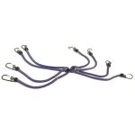 Sangles �lastiques en caoutchouc pour la fixation des bagages, 8 branches, 60 cm x 7 mm bstrap - 01 amio ...
