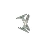 Edm - sangles de fixation pr18 pour stores, 15 x 10, 5 x 1 cm, grises (2 units)
