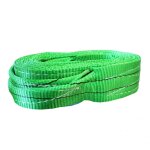Sangles de levage verte 2000kg, port�e 2 tonnes, haute r�sistance en polyester, harnais de charge anti ...