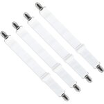 Sangles r�glables pour drap - housse (65 cm � 200 cm), attache, sangle r�glable pour drap, canap�, housse ...