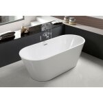 Sanitaire - baignoire îlot goha ovale 170x75 cm Sanitaire - baignoire îlot goha ovale 170x75 cm