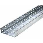 Le sanitaire - caniveau de câble 60 x 200 mm perforé galvanisé avec connecteur à encliqueter Le sanitaire - caniveau de câble 60 x 200 mm perforé galvanisé avec connecteur à encliqueter