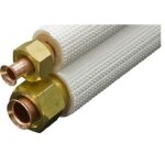Couronne liaison frigorifique cuivre double - 10ml Couronne liaison frigorifique cuivre double - 10ml