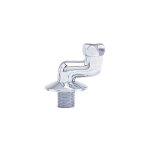 Sanitaire - distribution - raccord excentr de 32 mm - diamtre : m1 / 2'' - e3 / 4''
