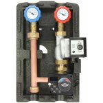 Le sanitaire - groupe de raccordement chauffage circuit mlange avec fwr et circulateur