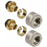 Raccord de serrage en laiton 17 x 2, 0 pour tubes pe