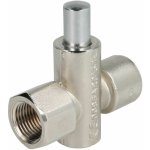 Robinet  bouton - poussoir pour manomtre gaz 1 / 2''