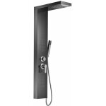 Saniverre - kaly panneau colonne de douche hydromassante 4 jets noir