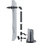 Sannover - ten kit fa�ade bioten 80 / 125 d�part arri�re pour po�les � pellet