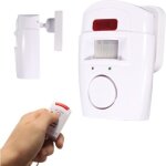 Sans fils 2 remote capteur ir infrarouge d�tecteur sir�ne alarme s�curit� maison