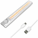 Sans fil reglette led cuisine lampe de placard 80led eclairage led cuisine sous lampe meuble � d�tecteur ...