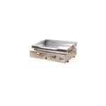 Plancha gaz 2 feux sevilia tout inox tsmp - se2 - 2f