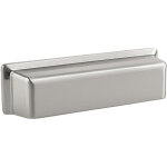 Sans marque poign�e de meuble bold 96 nickel bross�