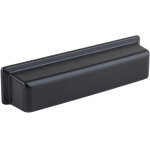 Sans marque poign�e de meuble bold 96 noir mat
