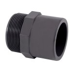 Raccord pvc pression - embout filet� simple pvc pression mixte fm �63 - 2''