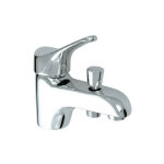 Sans marque - rousseau robinet mitigeur m�canique baignoire et douche edinburgh - monotrou