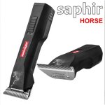 Saphir horse tondeuse professionnelle  piles avec lames 10wf avec deux piles pour chevaux