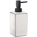 Gedy - sapho accessoires de salle de bains distributeur de savon lucrezia, blanc / noir lc80
