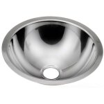 Sapho - inox - lavabo � encastrer, inox, diam�tre 31 cm 13028. b