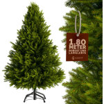 Sapin de noël artificiel arbre de noël avec support 140cm - 240cm décoration fêtes standard 180 cm Sapin de noël artificiel arbre de noël avec support 140cm - 240cm décoration fêtes standard 180 cm