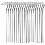Sardine tente 20 pi�ces, piquets de tente en aluminium 18cm, sardines camping, sardines piquet tente, ...