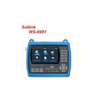 Mesureur de champ satellite - satlink ws 6951 - hd 4. 3 lcd dvb - s2, mpeg - 2 / mpeg4, pour satellites, ...