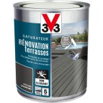 V33 - saturateur rénovation terrasses bois grisé 1l V33 - saturateur rénovation terrasses bois grisé 1l