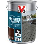 V33 - saturateur rénovation terrasses chêne carbone 5l V33 - saturateur rénovation terrasses chêne carbone 5l