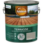 Xyladecor - saturateur pour sol exterieur en bois - terrasses - aspect mat gris tendance 5 l
