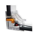 Sauermann - kit pompe goulotte delta pack 80x60 ral9003 (blanc)