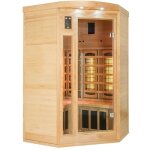Sauna infrarouge cabine 2 - 3 places apollon quartz