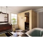 Finntherm - sauna intérieur cime naturel , 40 mm Épaisseur de paroi 144 x cm Finntherm - sauna intérieur cime naturel , 40 mm Épaisseur de paroi 144 x cm